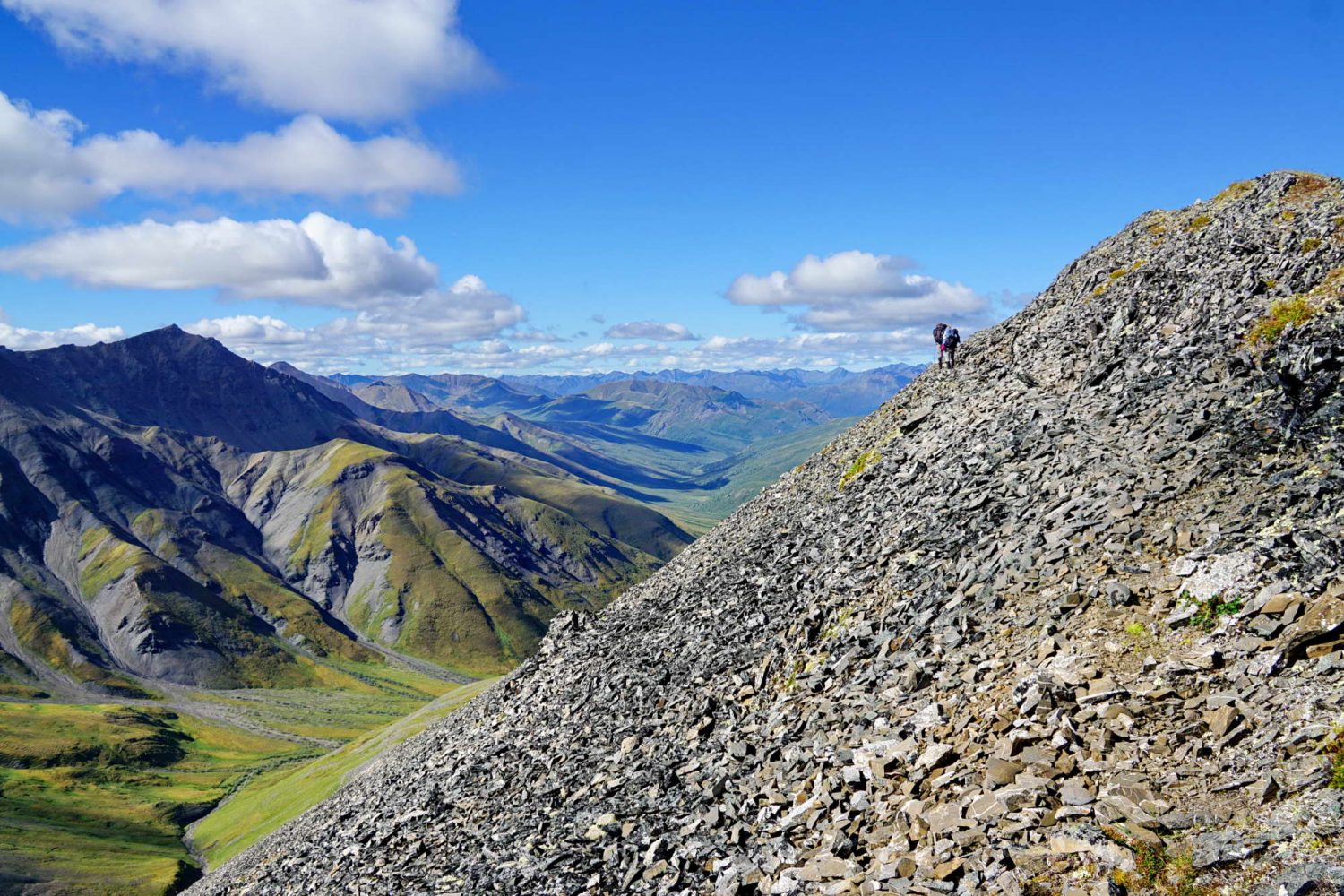 Ogilvie-Mountains-on-the-ridgeline