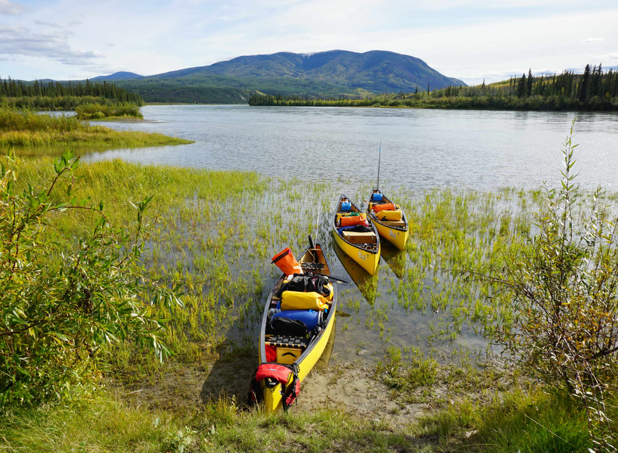 Descente de la Yukon River en Canoë Séjour au Yukon