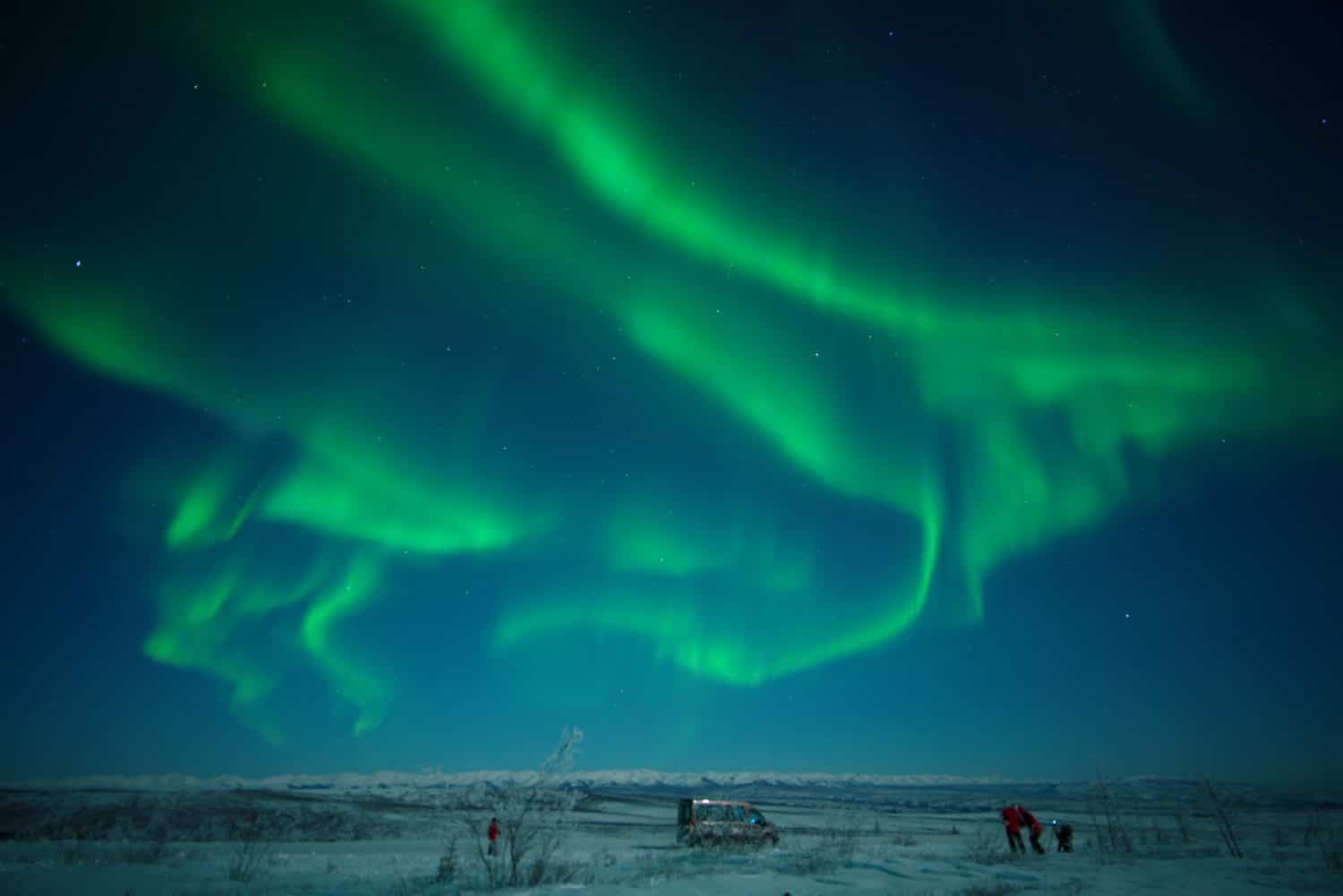 northern lights yukon