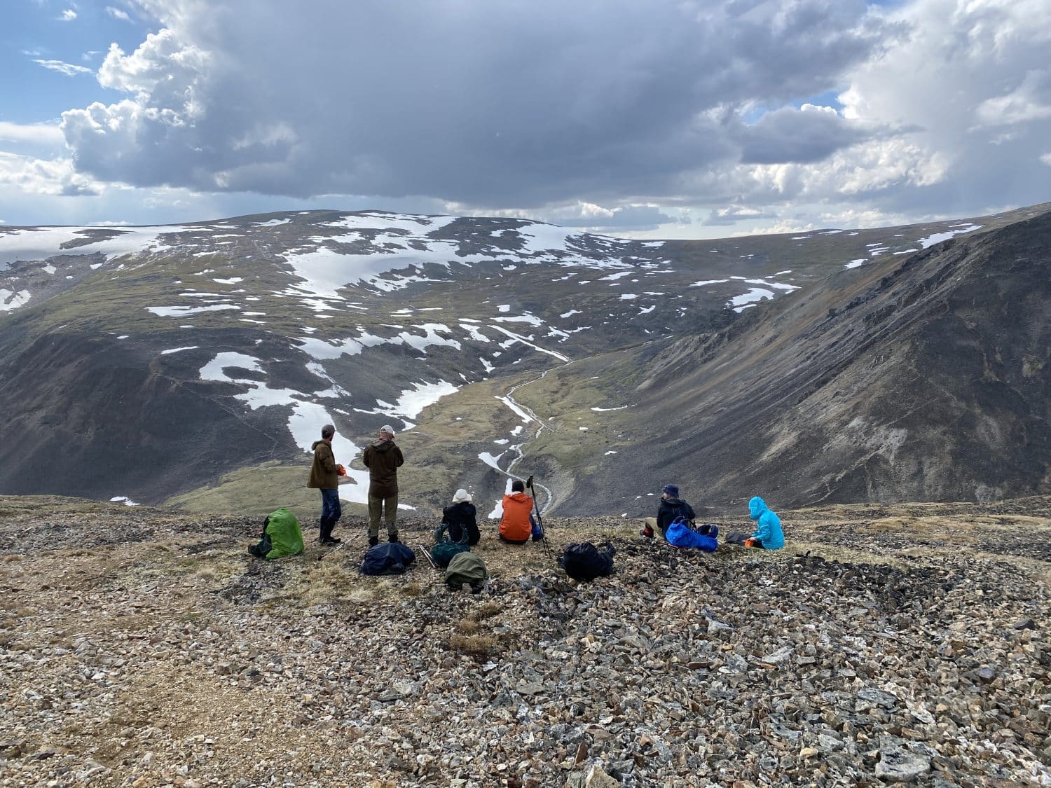break in coast mountains