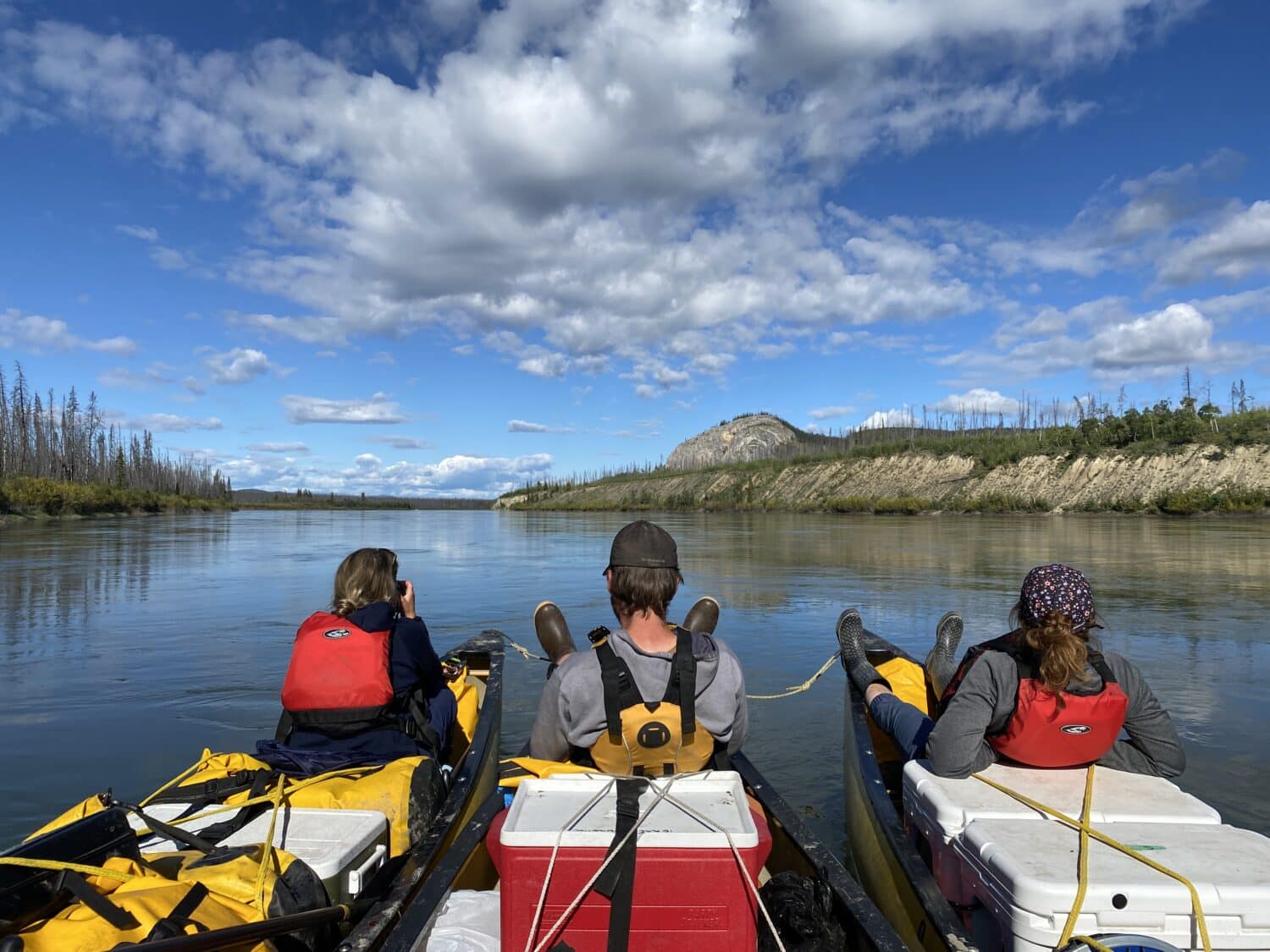 Yukon River canoe trip