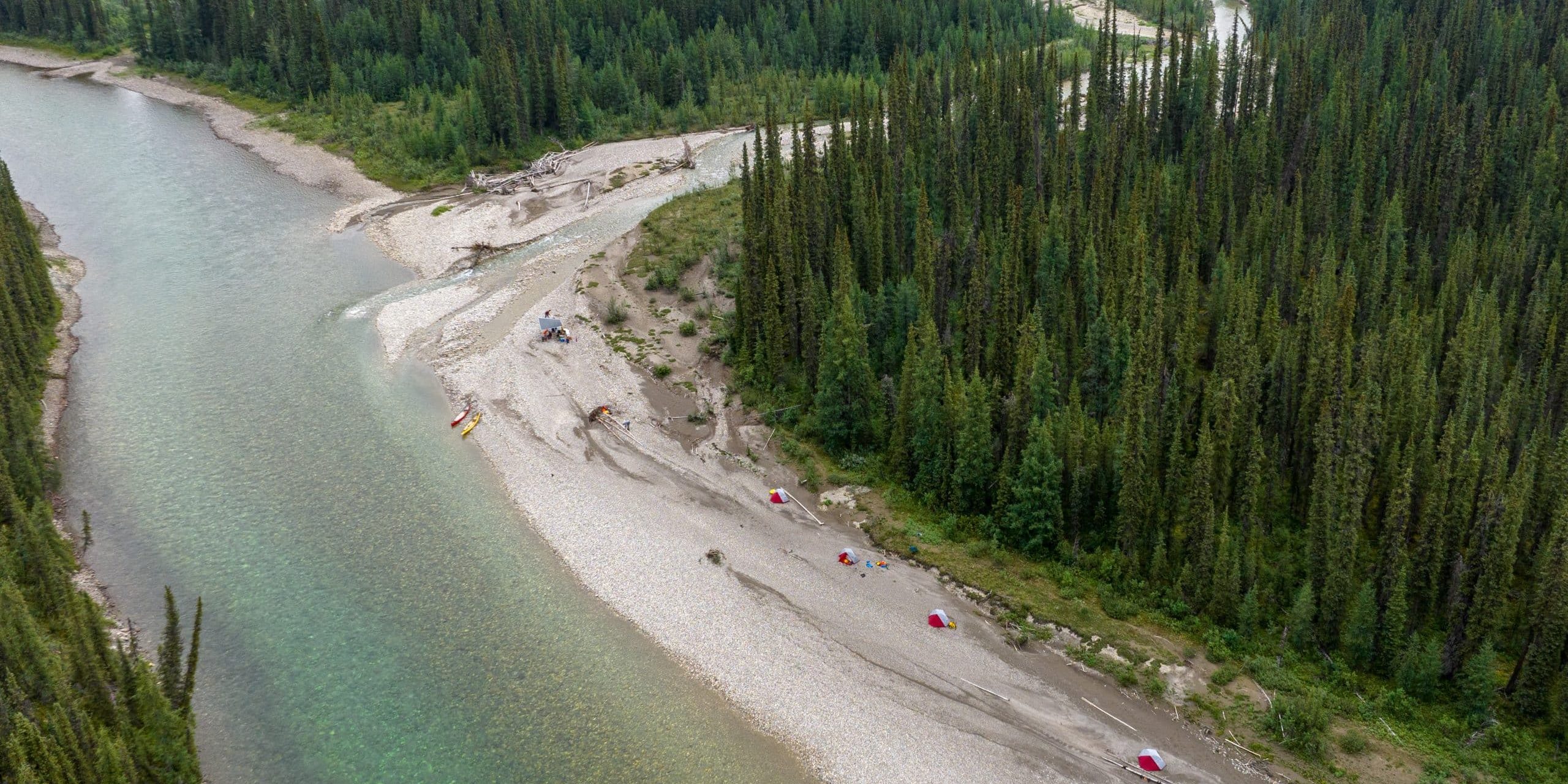 DJI_0928 (1) campsite along the Upper Liard river